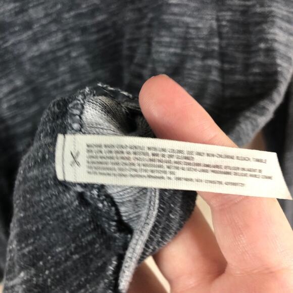 Free People Gray Beach Cowl Neck Long Sleeve Casual Boho Pullover Sweater XS/S - Picture 13 of 13